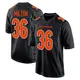 Game Black Youth Kendall Milton Cincinnati Bengals Fashion Jersey